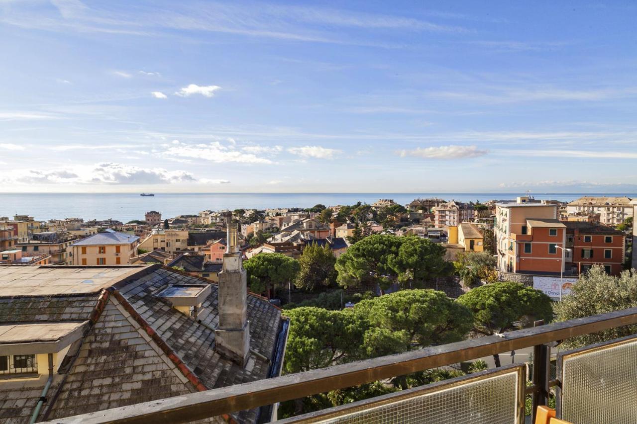 Homey Seaview Apartment By Wonderful Italy Генуя Екстер'єр фото