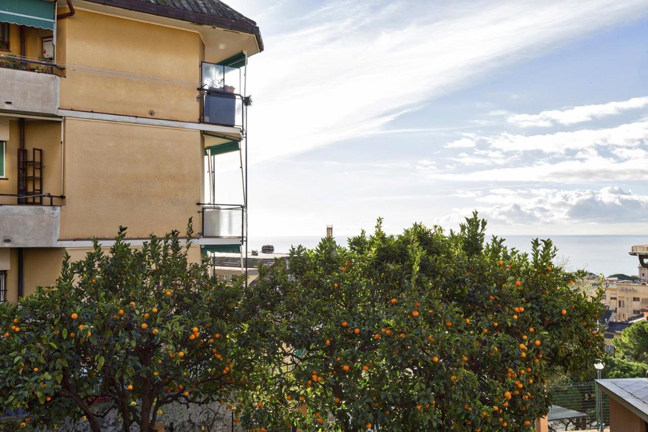 Homey Seaview Apartment By Wonderful Italy Генуя Екстер'єр фото