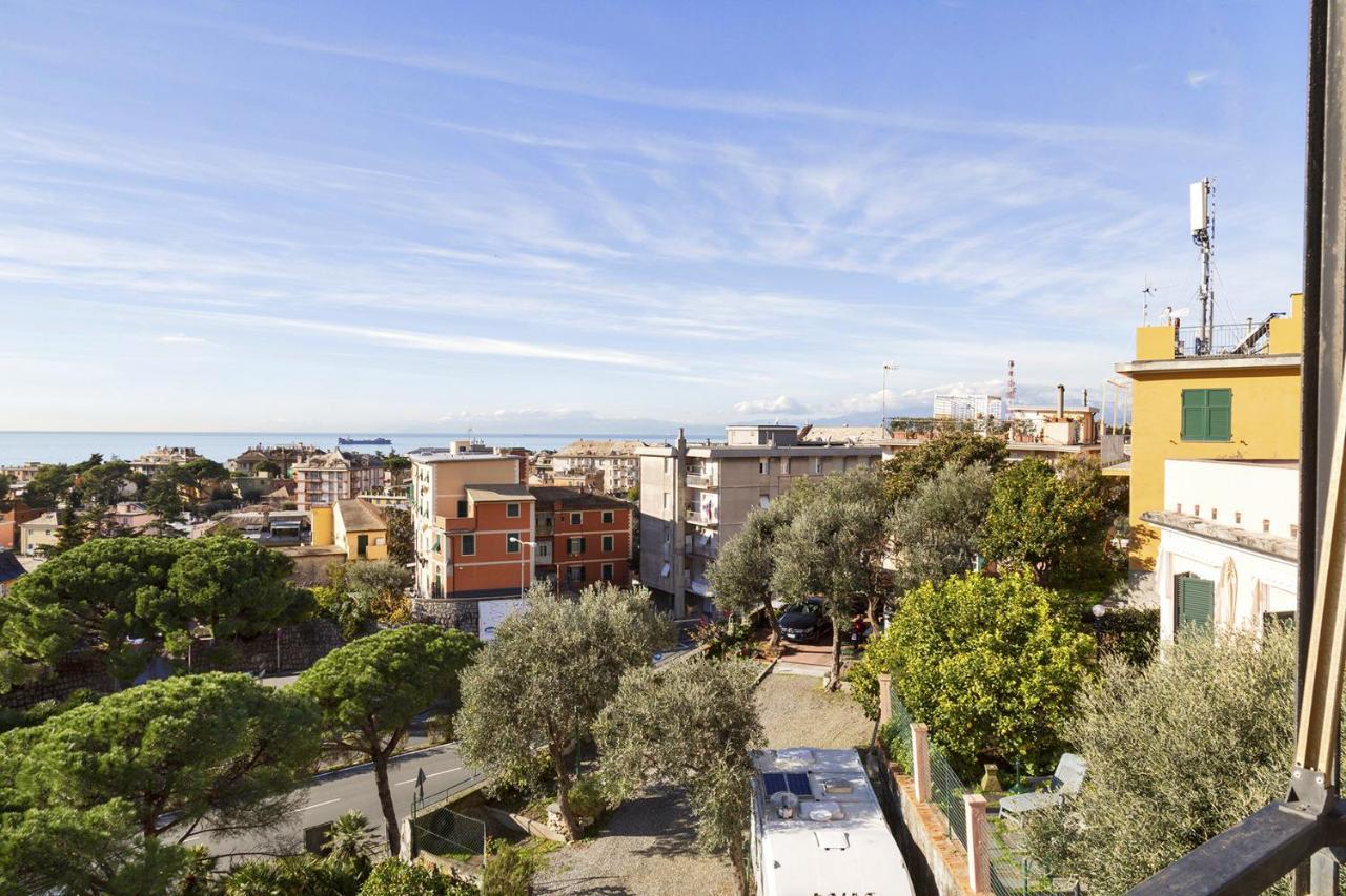 Homey Seaview Apartment By Wonderful Italy Генуя Екстер'єр фото